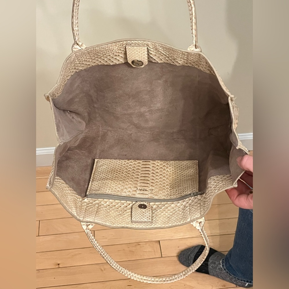 B May East/West Tote In Python Kalahari - image 3